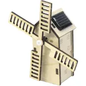 SOL EXPERT Bouwpakket - hollandse molen met zonnepaneel - mini