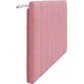 vidaXL Hoofdbordkussen "Hanko" 160 cm fluweel roze