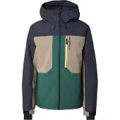 Quiksilver Sportjas 'DAWSON' beige / marine / donkergroen