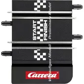Carrera Go!!! Racebaanonderdeel - GO!!! Aansluit stuk - 1 Baandeel met aansluitingen voor Controllers onderdeel