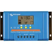 Victron Energy Bluesolar Pwm Duo-lcd&usb 12/24v-regulator 20a Transparant