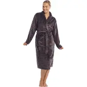 Ten Cate Badjas dark grey maat M