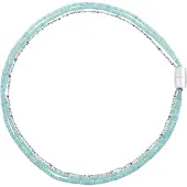 Breil Ketting lichtblauw / zilver