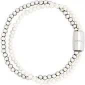 Breil Armband zilver / parelwit