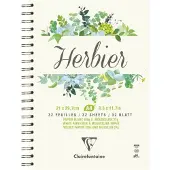 Clairefontaine Herbarium Ringband schrift - A4 - 180g - 32 sheets