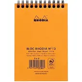 Rhodia 13500C schrijfblok & schrift A6 80 vel Oranje
