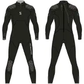 SCUBAPRO Everflex Yulex 7.5/5.0 Mm Woman Diving Wetsuit Zwart MT Vrouw