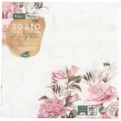 Magni Servetten, rozen, afm 33x33 cm, 20 stuk/ 1 doos