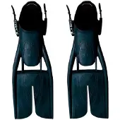 SCUBAPRO Twin Jet Ii Diving Fins Zwart EU 43-46