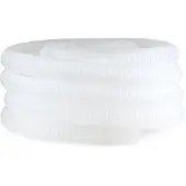 W'eau Zwembadslang 38 mm - 4 meter - Wit