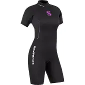 SCUBAPRO Definition 2.5 Mm Woman Short Sleeve Shorty Zwart XL Vrouw