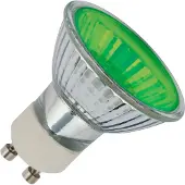 Schiefer GU10 Halogeen Spot | 50W Groen 220V/240V 25° | Ø50mm Dimbaar