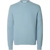 Selected Trui 'SLHDANE' lichtblauw