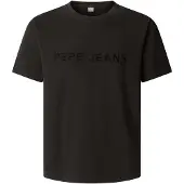 Pepe Jeans Shirt 'MEYER TEE' zwart