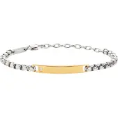 Breil Armband goud / zilver / transparant