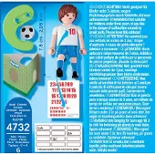 Playmobil Voetbalspeler Engeland/Joueur équipe Angleterre