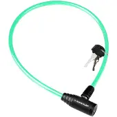 Dunlop , Anti-diefstal Kabel voor Fiets Sleutelslot Optimale Beveiliging, Vert / Noir