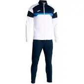Joma Danubio Iii Tracksuit Wit,Blauw 11-12 Years Jongen