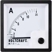 Voltcraft AM-72X72/10A AM-72X72/10A Analoog inbouwmeetinstrument AM-72x72/10 A 10 A Weekijzer
