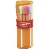Stabilo Pencil Case 30 Point 88 Fine Point Markers Veelkleurig Kinderen