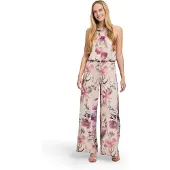 Vera Mont Jumpsuit lila / lichtoranje / zwart / wolwit