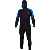 Bare S-flex 7 Mm Diving Wetsuit Zwart XLS Man