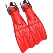 Tecnomar Agility Diving Fins Rood EU 44 1/2-49