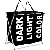 Gockowiak 3-Vaks Wasmand Organizer 130L - Opvouwbaar en Praktisch