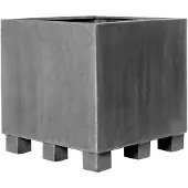 Pottery Pots Bloempot Natural Jumbo XL Feet Grey 110 x 110 x 100 cm