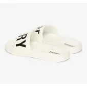Superdry Strand-/badschoen zwart / wit