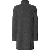 Pepe Jeans Gebreide jurk 'Carola' donkergrijs