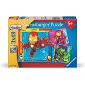 Ravensburger Iron Man & His Awesome Friends Puzzel (3 x 49 stukjes)