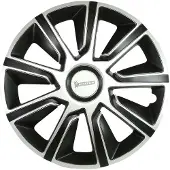 Michelin Wieldoppen - 14 Inch - Schokbestendig ABS - Zwart/Zilver (4 stuks)