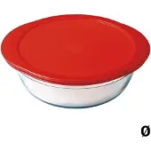 Ô cuisine Lunchbox Rood Borosilicaatglas