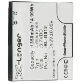 123accu Gionee BL-G012 accu (1350 mAh, huismerk)