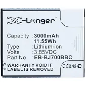 123accu Samsung EB-BJ700BBC accu (3000 mAh, huismerk)
