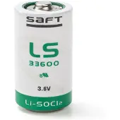 Saft LS33600 / D batterij (3.6V, 17000 mAh, Li-SOCl2)