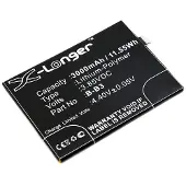 123accu VIVO B-B3 accu (3000 mAh, huismerk)