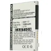 123accu Asus SBP-17 accu (1100 mAh, huismerk)