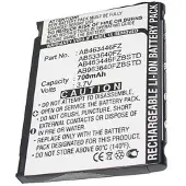 123accu Samsung AB463446FZ / AB533640FZ accu (800 mAh, huismerk)