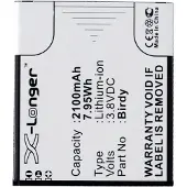 123accu Wiko WKB926SL accu (2100 mAh, huismerk)