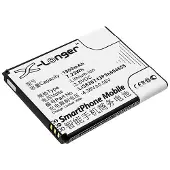 123accu ZTE Li3820T43P3h604655 accu (1900 mAh, huismerk)