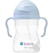 B.Box Drinkfles met rietje - Baby Sippy Cup - Drink Vanuit Elke Hoek - Klapdeksel - Verzwaard Rietje - Lekvrij en Eenvoudige Grip - BPA-vrij - Vaatwasserbestendig - Vanaf 6+ Maanden - 240 ml