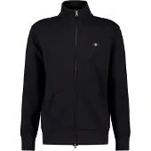 Gant Heren Shield rits hoodie zwart (3XL), Casual, Katoen 2008006