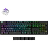Keychron K10 HE - Magnetisch Toetsenbord - Draadloos - US Qwerty - 100% - Standard Edition - Zwart