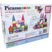 PicassoTiles Magnetic Building Pt152 Construction Game Veelkleurig Kinderen
