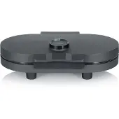 Severin WA 2118 Duo Wafelijzer Black Line, ca. 1.200W, PFAS-vrije coating op de bakplaten, stijlvol en mat design