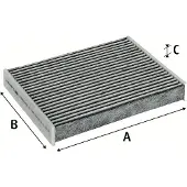 Valeo 715802 Interieurfilter