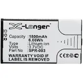123accu Nintendo 3DS XL SPR-003 / SPR-001 accu (1800 mAh, huismerk)