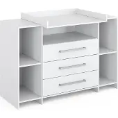 Vicco Oskar Commode – 143 x 100 cm XL met laden Wit